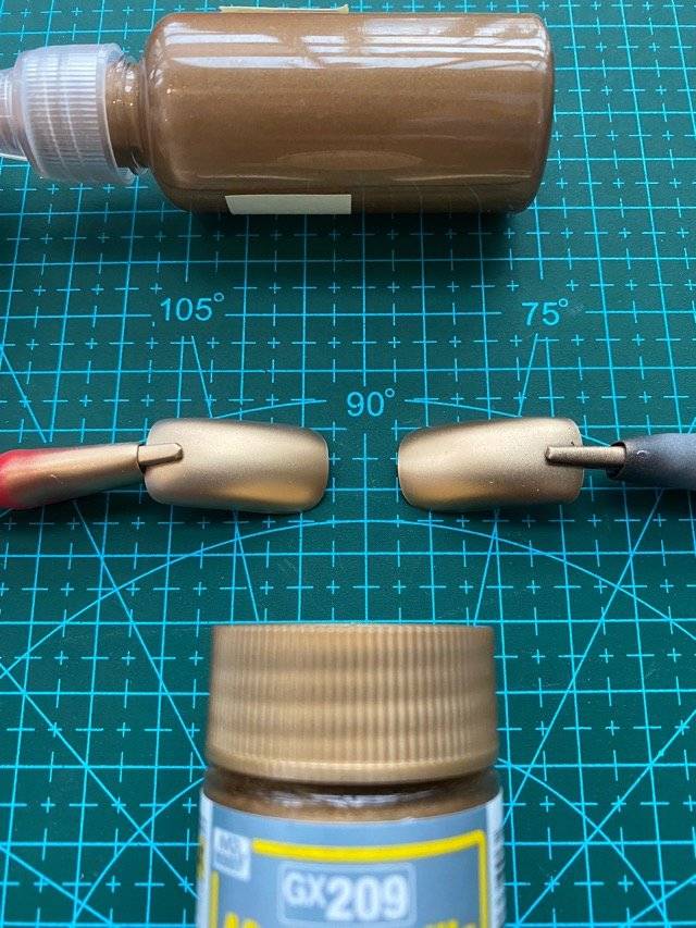 郡士mc系列金属漆评测,郡士gx100和gx112