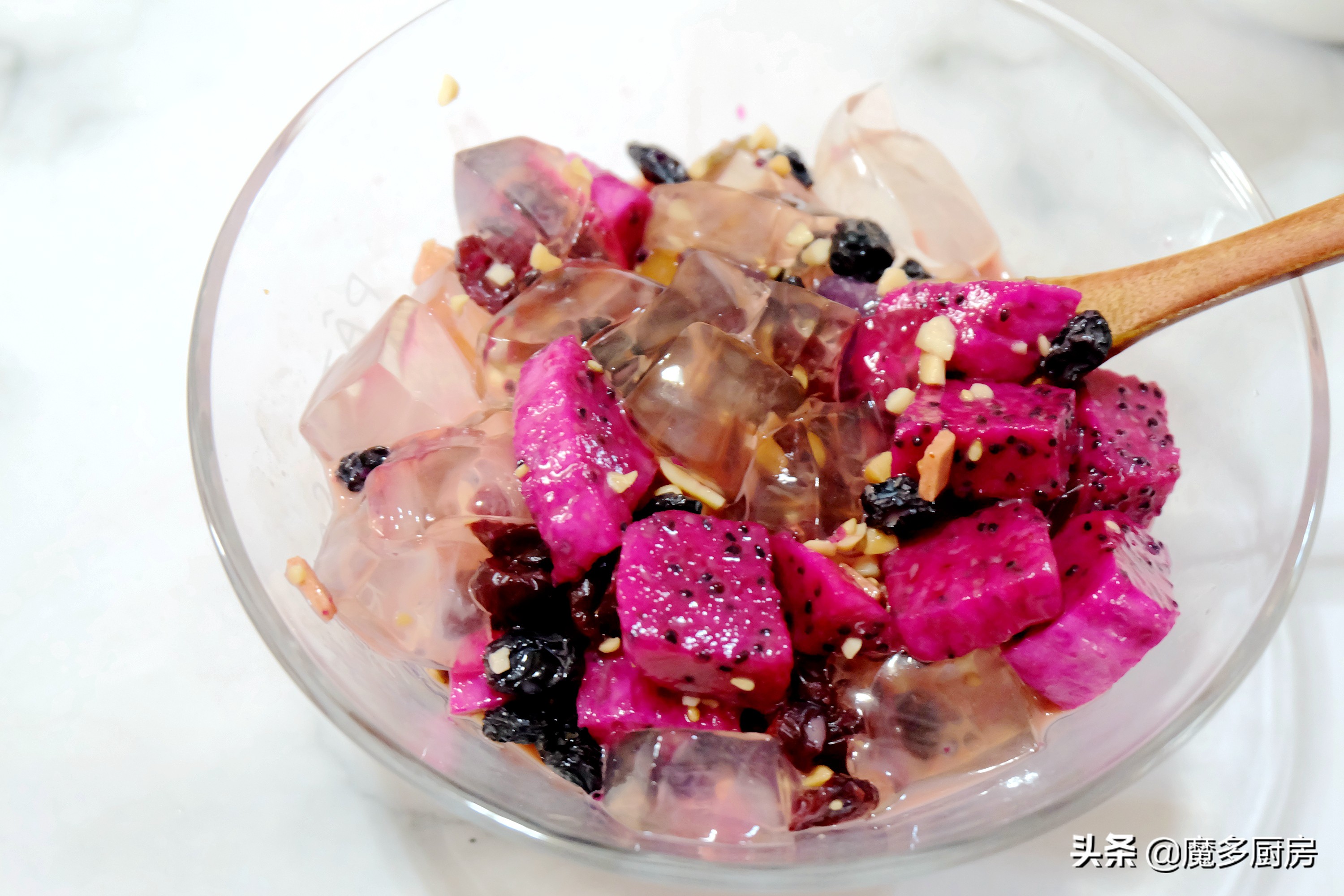 学做好吃的冰粉,用食材做好吃的冰粉