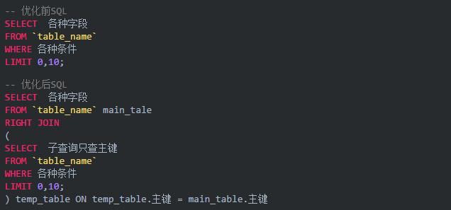 sql查询慢的优化步骤,sql查询优化最快的方法
