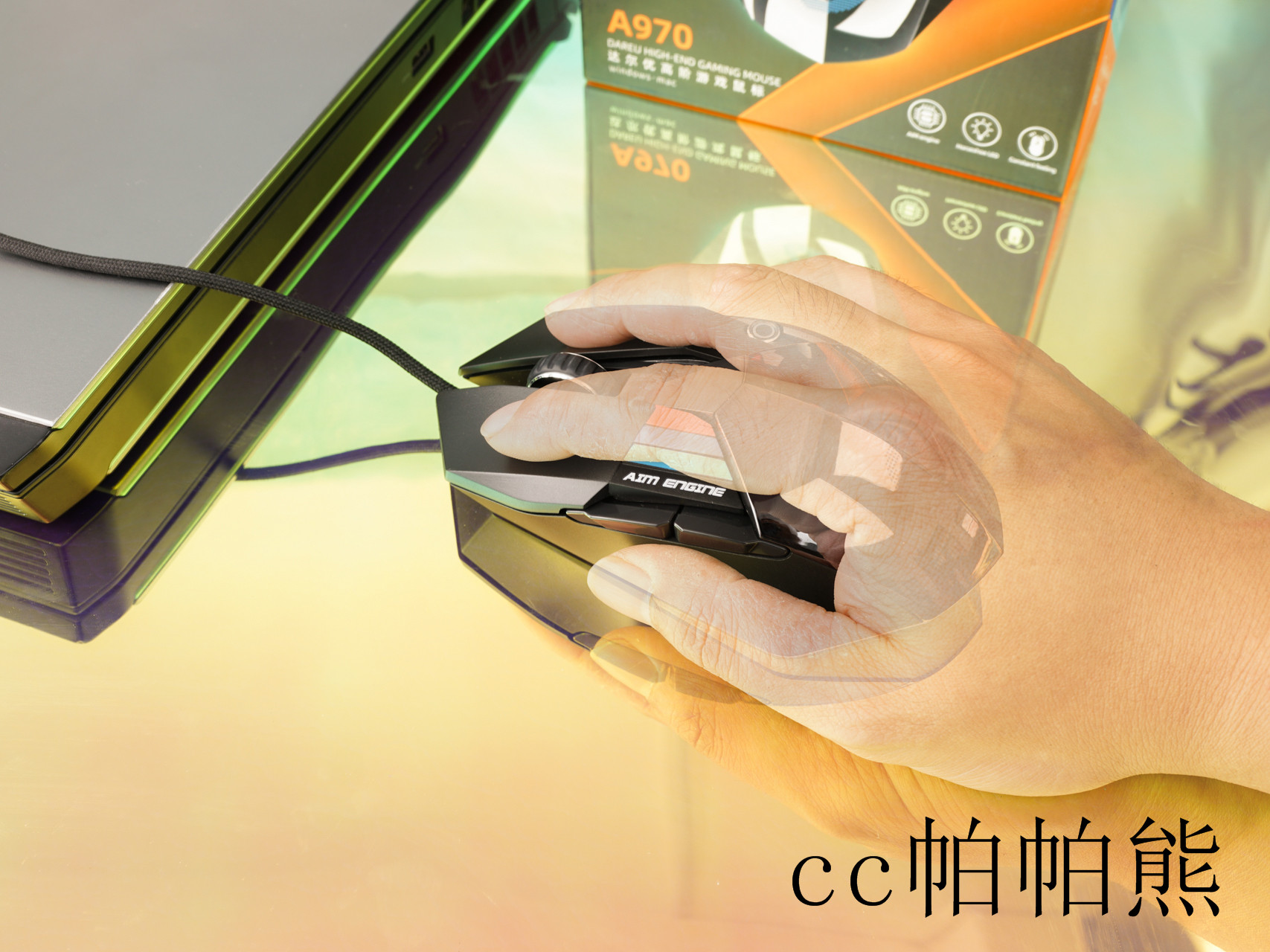 达尔优a970鼠标怎么选,达尔优A970高阶游戏鼠标