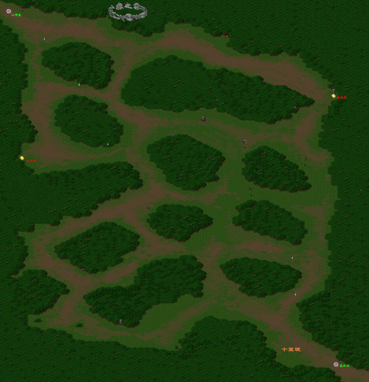 仙剑奇侠传dos版和98柔情版的区别,仙剑奇侠传dos版桃源村地图