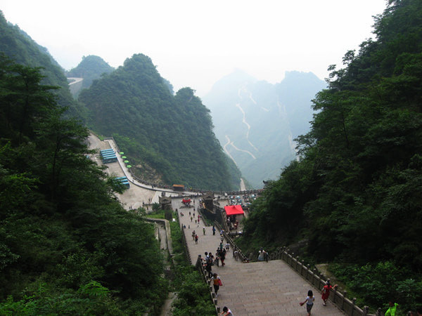 张家界天门山大自然鬼斧神工,到张家界天门山自由行攻略图片