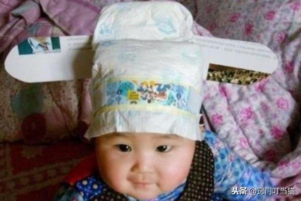 把尿不湿放头上治感冒吗,把尿不湿放在宝宝头上