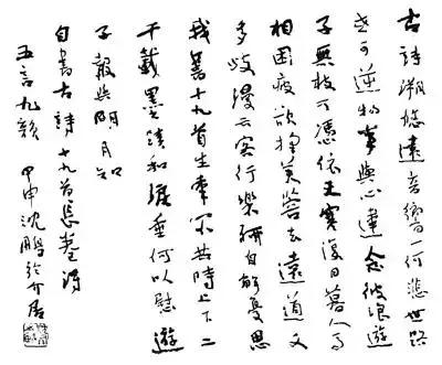 沈鹏书法书愤,沈鹏书法家谈谈写字经验