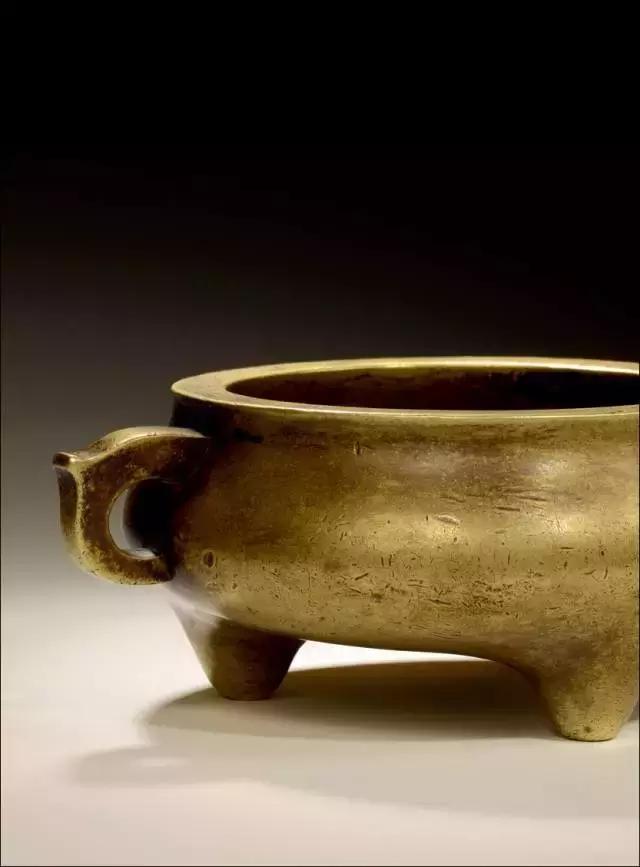 鼎形香炉,案头雅物