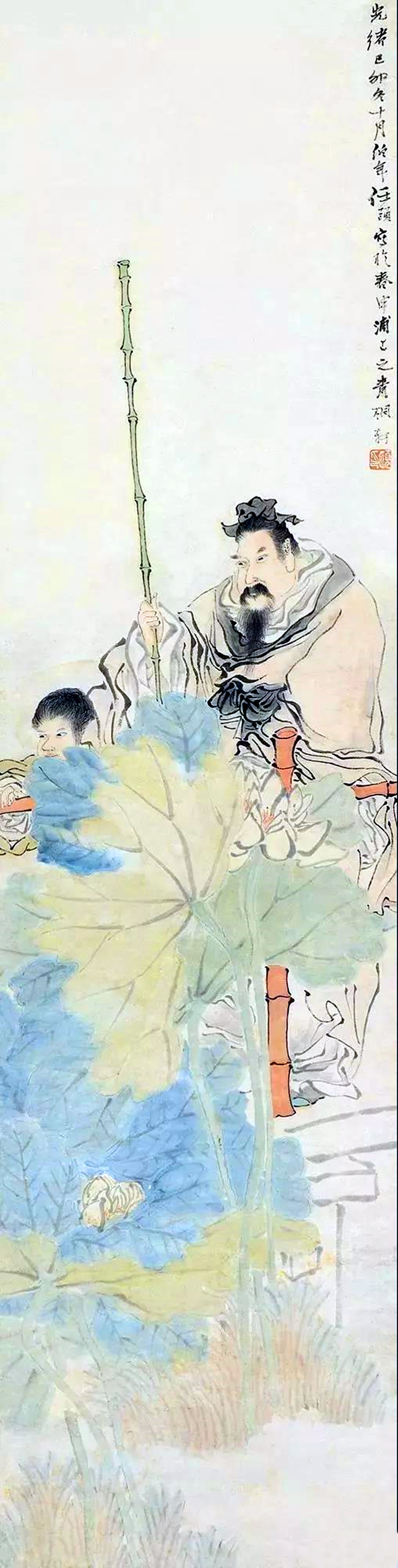 任伯年绘画珍赏 (任伯年笔下的经典人物画高清80幅)