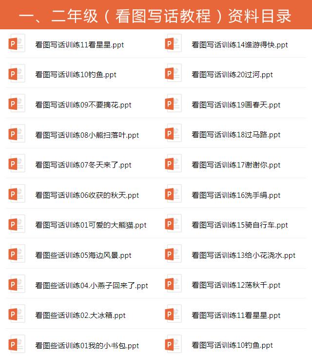 一二年级必考看图写话训练及范文,二年级看图写话写作技巧及练习