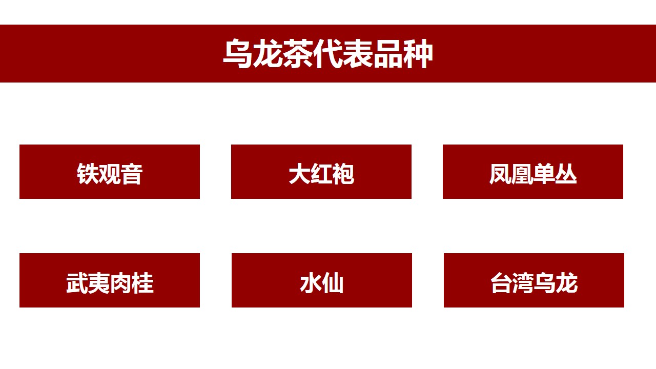 六大茶类功效一览表,中国六大茶类代表名茶以及功效