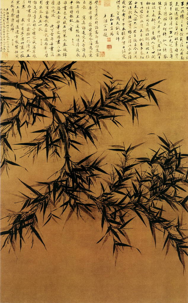 以竹子为主题创作的画,以竹为主题创意画