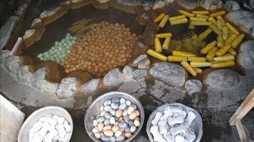 泡过温泉后爆火成长白山网红！“神水”煮的温泉蛋蛋白酷似果冻