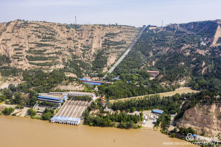 豫西老家放飞机，空中看黄河美景