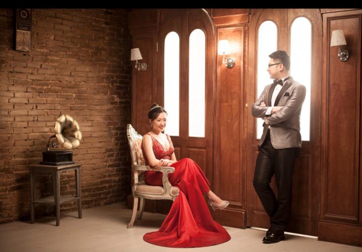 鬼怪婚纱照模板,鬼怪风格的婚纱照