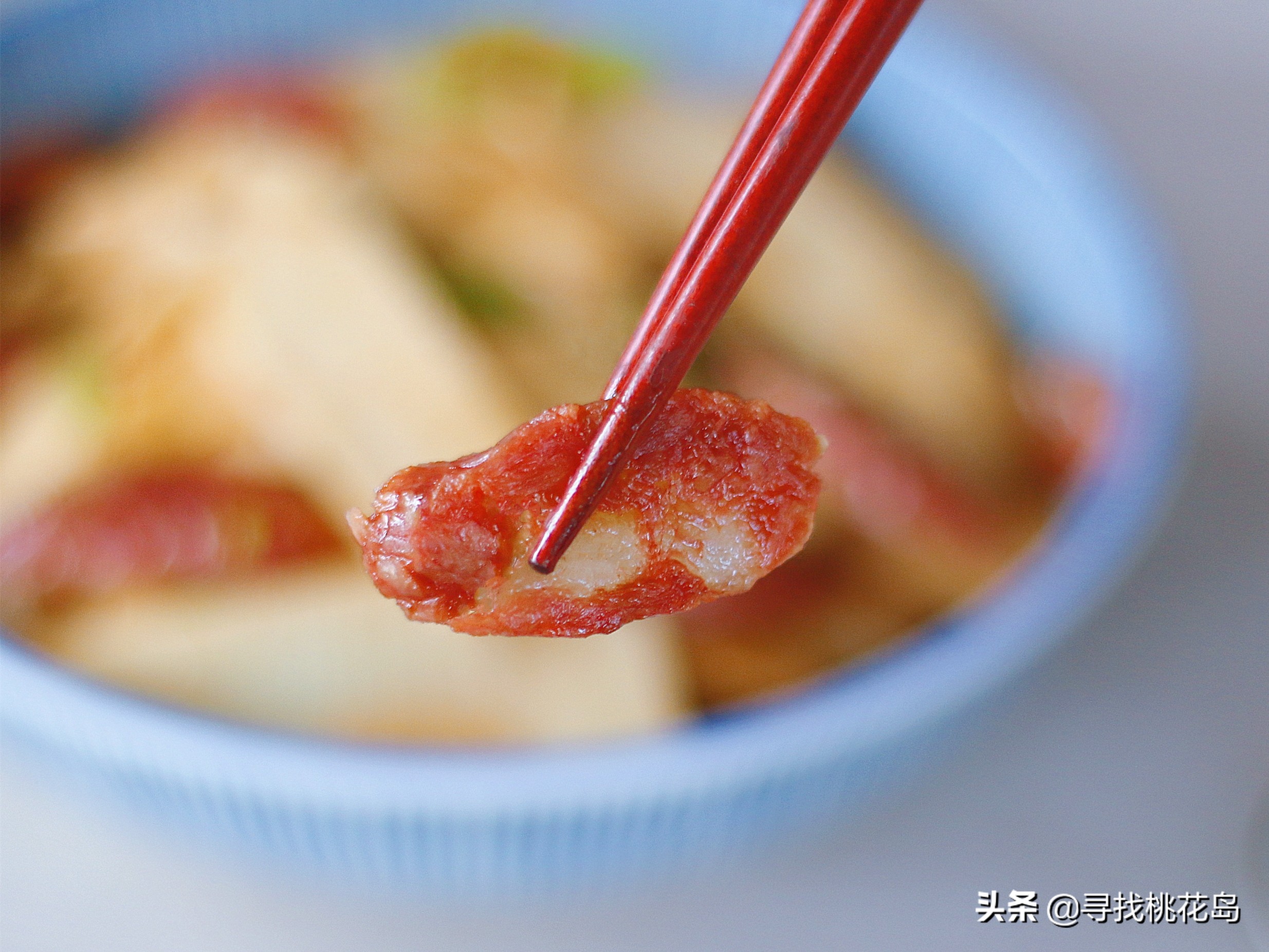 冬笋腊肠这么炒,笋片不涩又入味,好吃下饭,冬天吃正当时