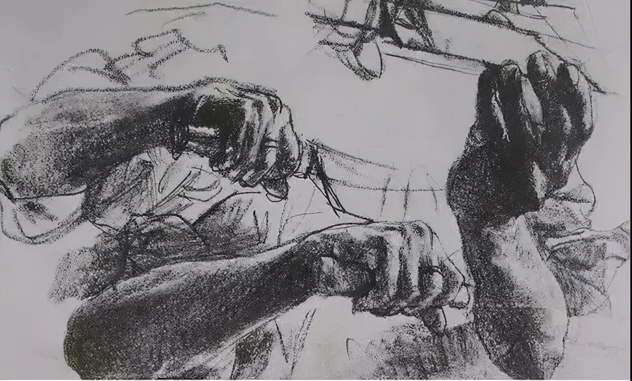 阿道夫门采尔速写作品,门采尔高清速写作品图片