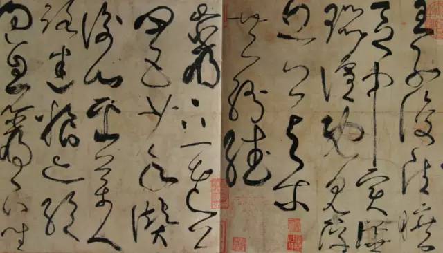 唐代张旭草书作品美国馆藏,唐代张旭的草书古诗四帖收藏在哪