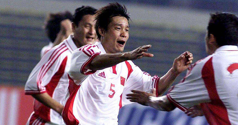 中国足球史上十大球星排名,中国男足十大球星排名