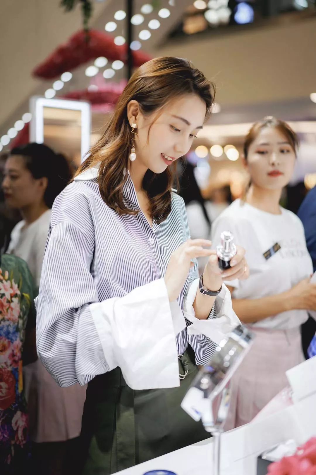 兰蔻法式轻妆,氧气初恋妆高光