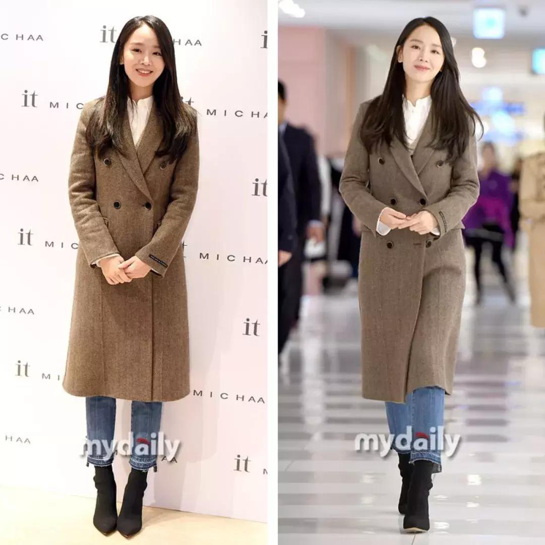 韩国小姐姐九分裤穿搭冬季,小姐姐的穿法你学会了吗