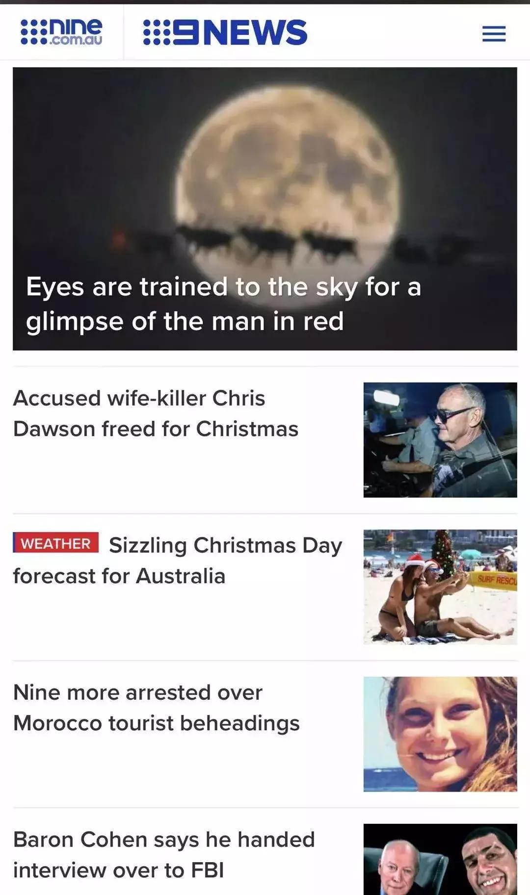 圣诞老人来了真实视频,圣诞老人来澳洲