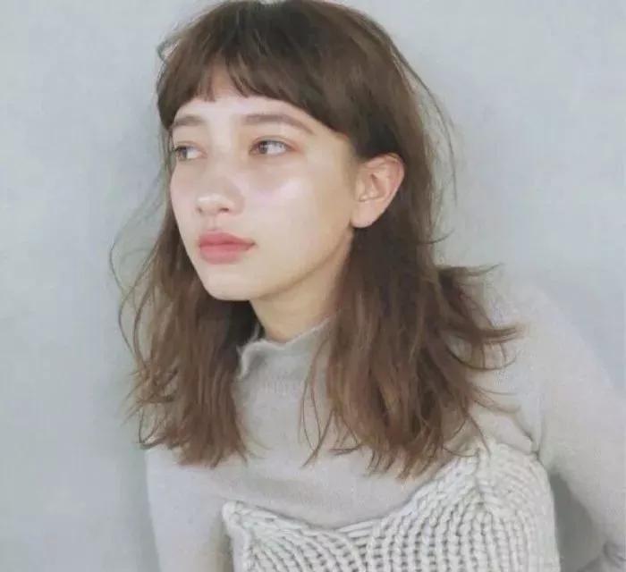 短圆方脸发型推荐长发,方脸圆脸大脸适合的发型博主推荐