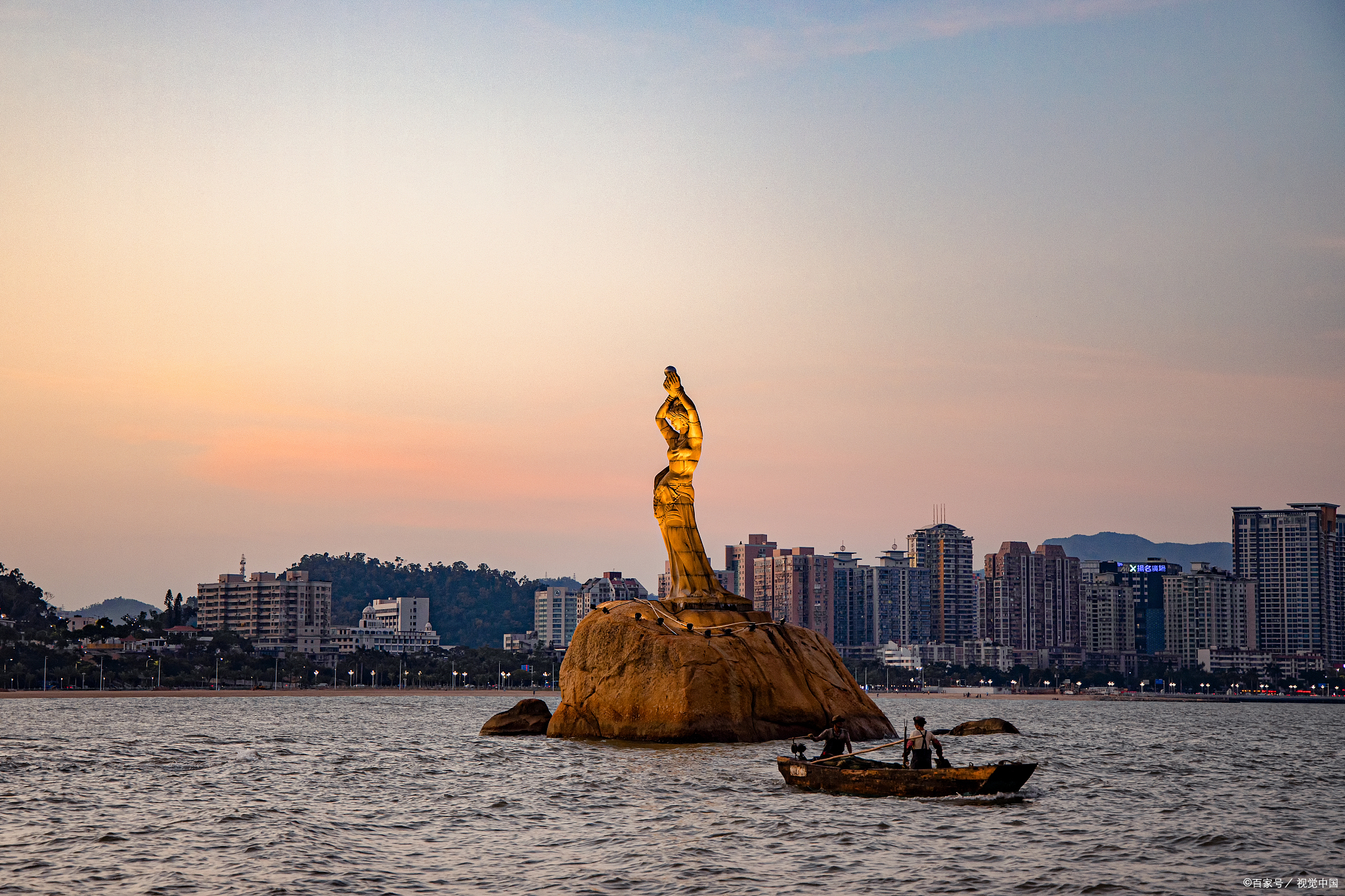 珠海日月贝歌剧院国庆节夜景视频,珠海晚上夜景最漂亮的地方