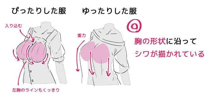 胸部怎么画零基础入门,板绘胸像教学