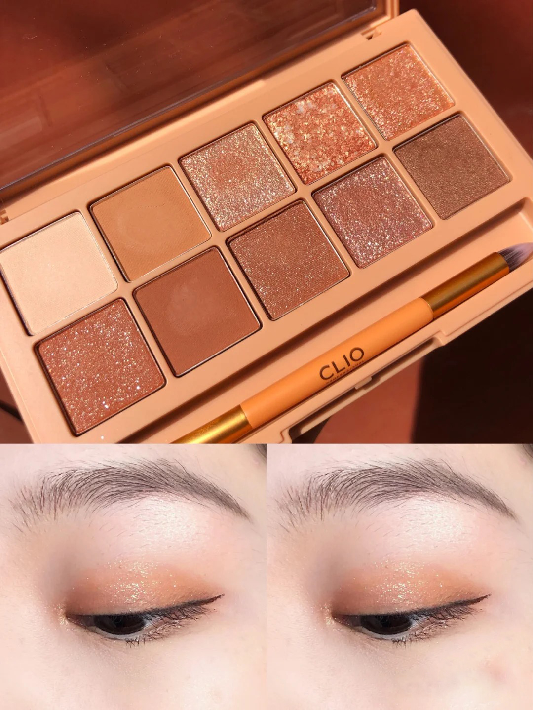 肿眼泡眼影推荐女生,肿眼泡单眼皮大地色系眼影