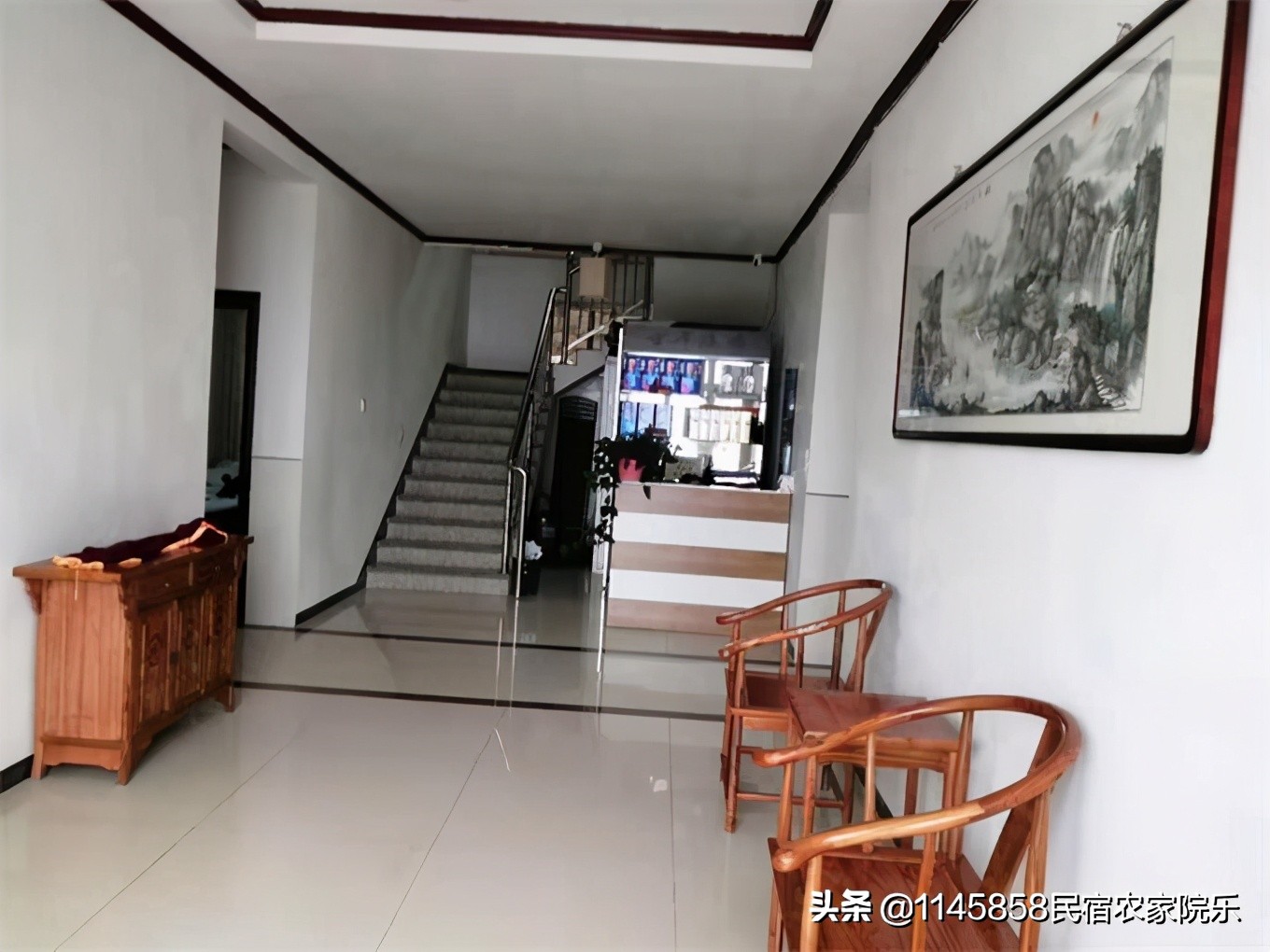 蓟县盘山青岚山庄农家院,享受蓟县农家院的风景