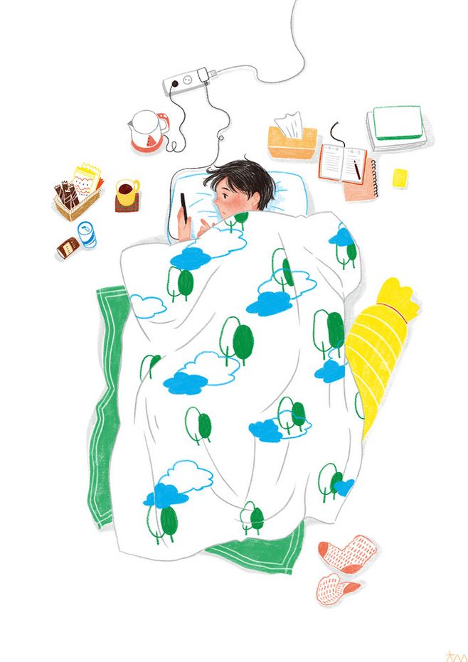 平凡的小幸福，来自韩国艺术家 Chassam