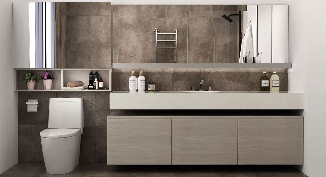 浴室柜镜柜是要全镜面还是半镂空,浴室镜柜怎么选