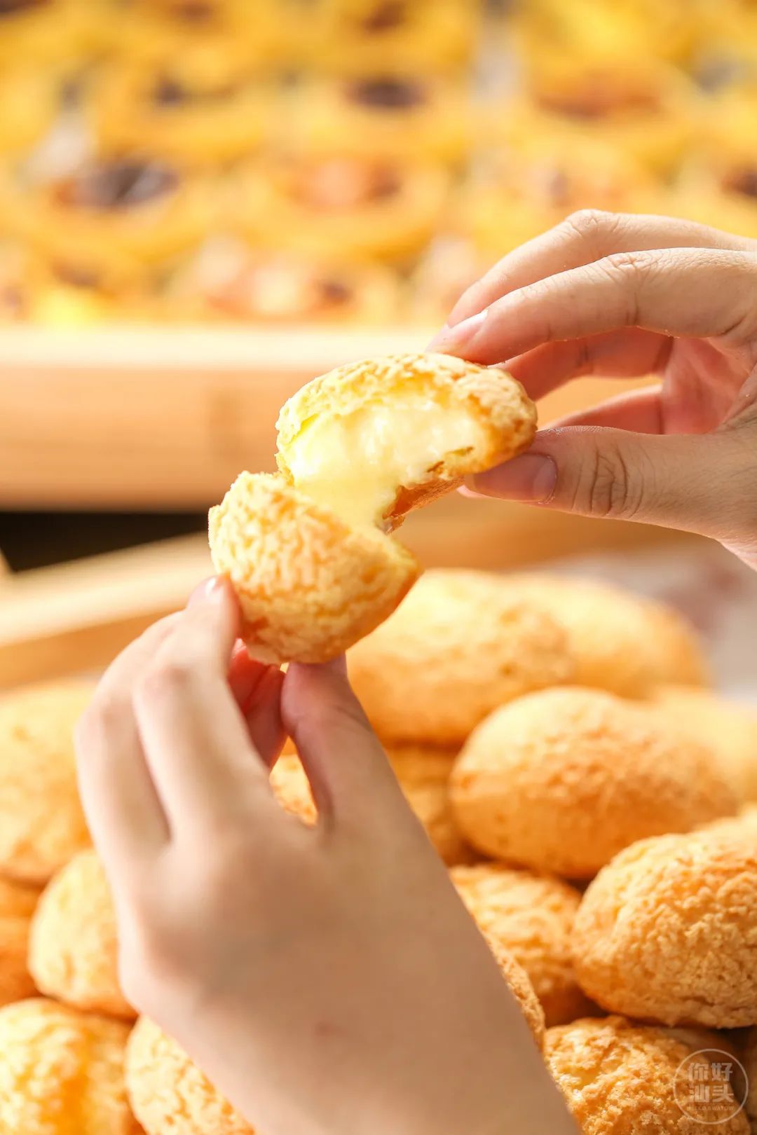 1折!长平路①烘焙店开业前夕竟决定:请全汕头人免费吃蛋挞