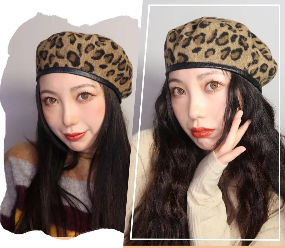 冬天帽子女款2022款网红款加厚,头大的女生冬天适合什么帽子