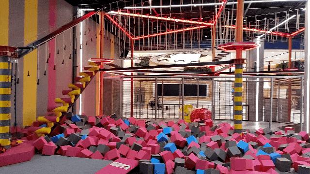 室内游乐项目潮玩馆,玩腻了游乐园