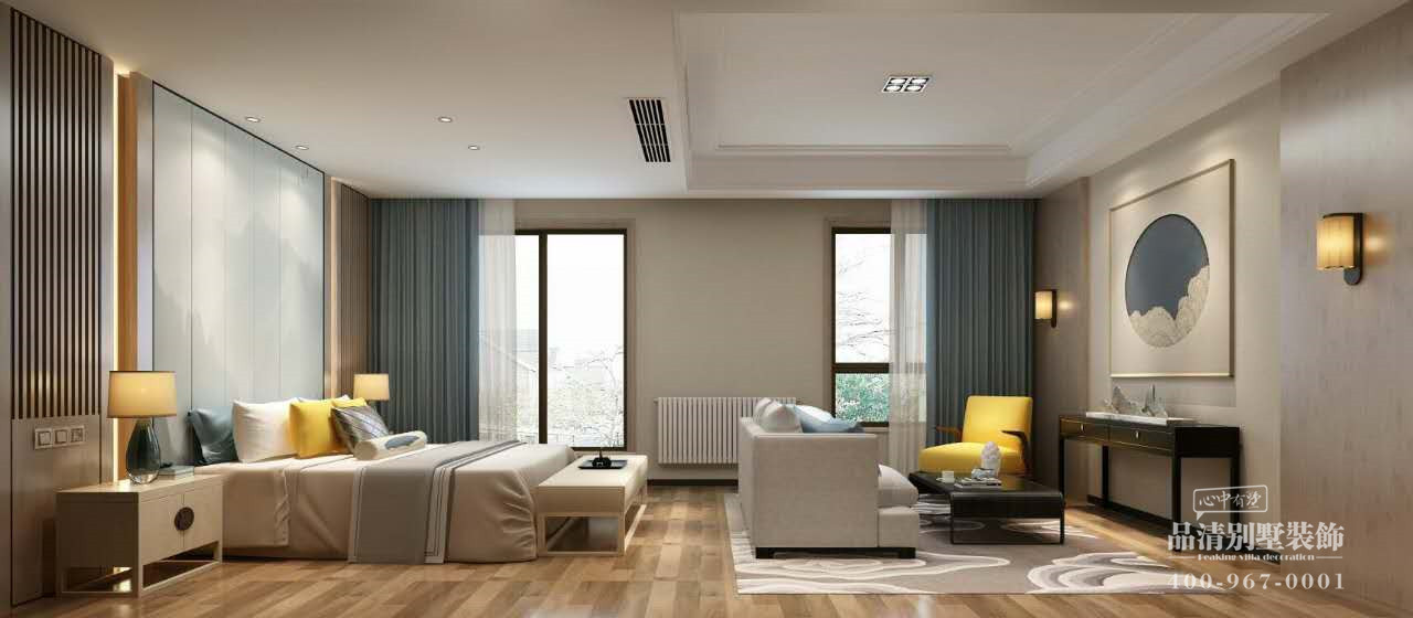 常州别墅装修有哪些风格,常州别墅装修空间规整的现代风格