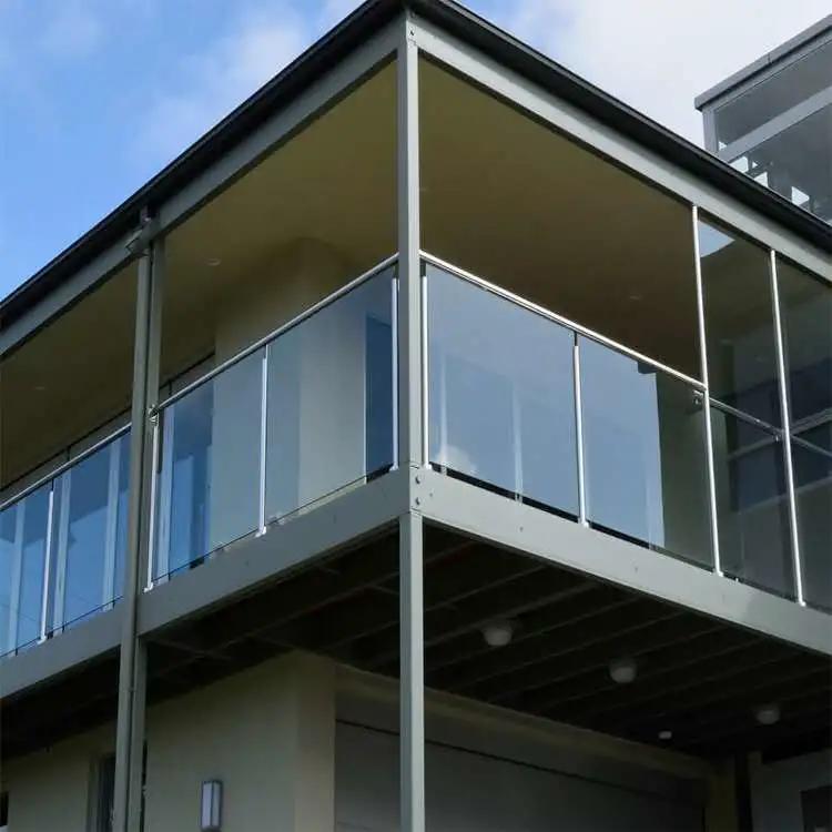 彩色不锈钢栏杆效果图,不锈钢玻璃栏杆安装视频