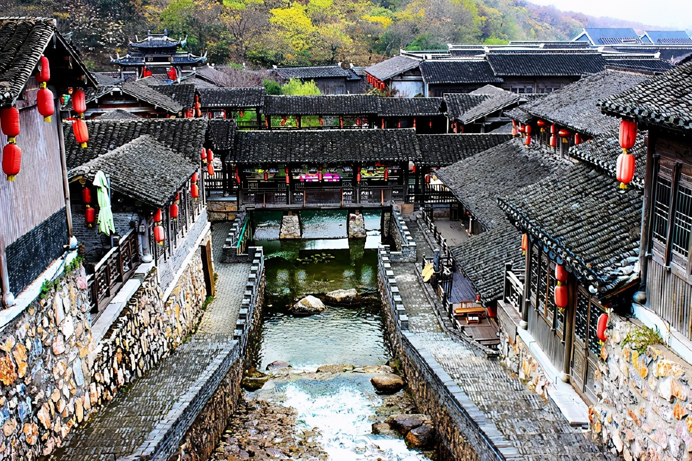 千华古村建于什么年代,千华古村地址