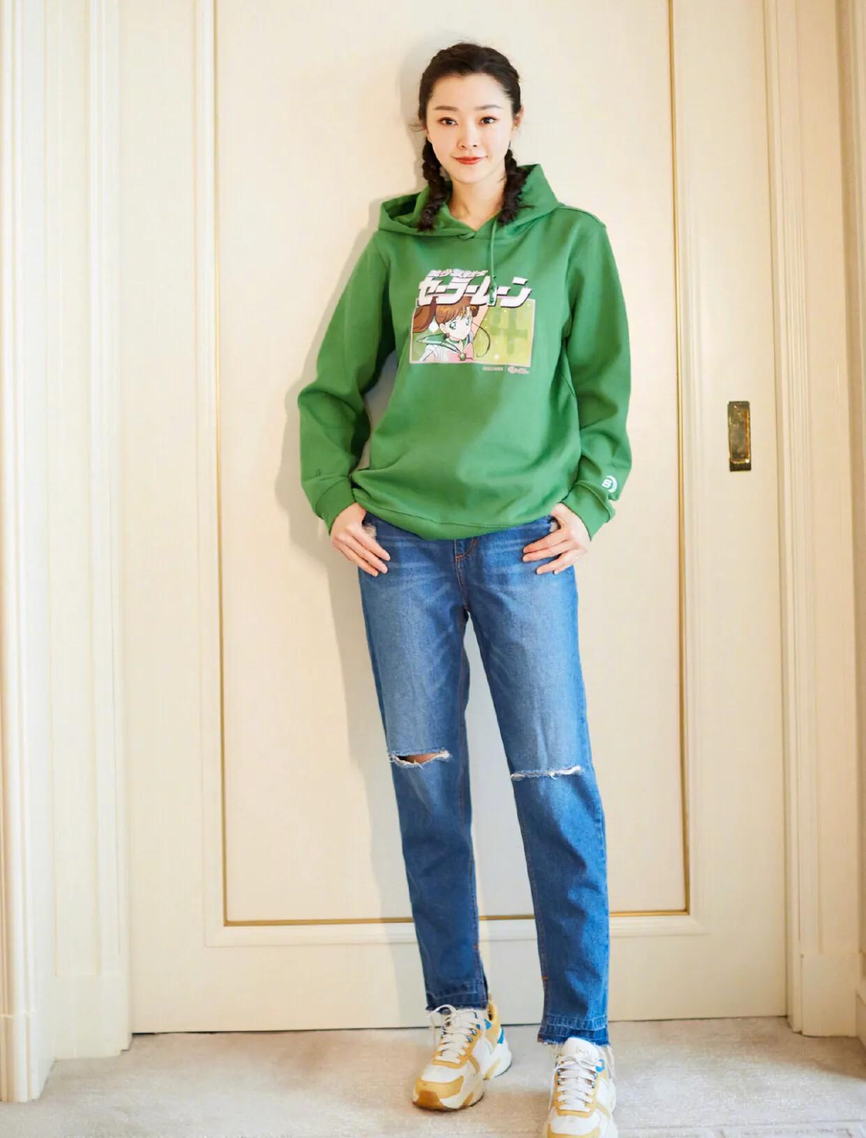 宋轶同款双马尾麻花辫,宋轶时尚穿搭可爱风减龄