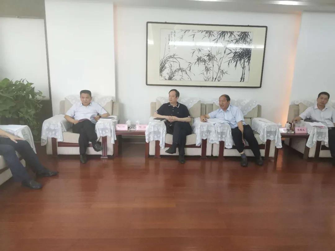 盛大金禧盘主席与宿州市政府相关领导会晤洽谈煤层气项目