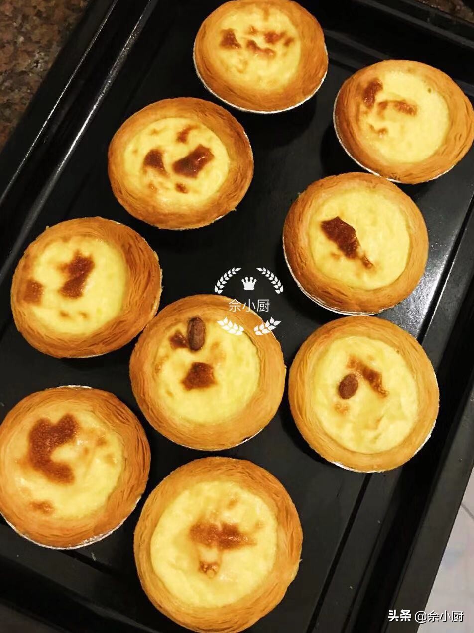 蛋挞最好吃的做法不用奶油,最最简单的蛋挞制作味道堪比kfc