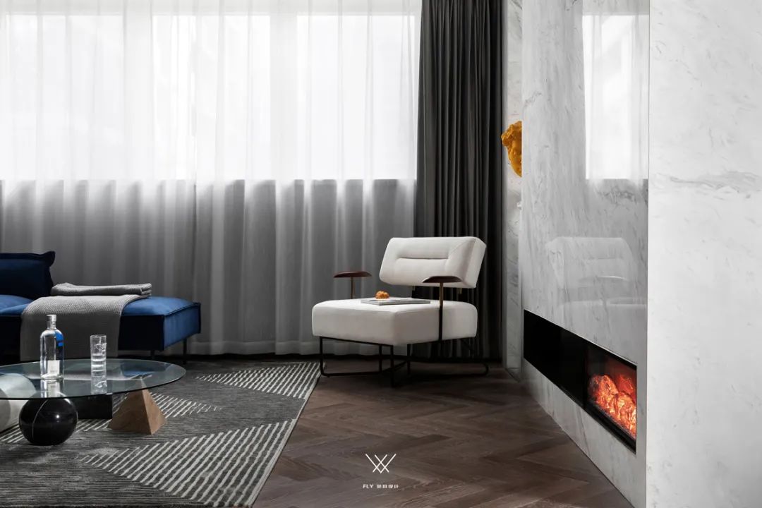 120平极简轻奢风,120平奢华简约风