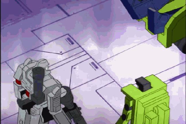 擎天柱领袖之证中的高光时刻,擎天柱第一部登场时的样子