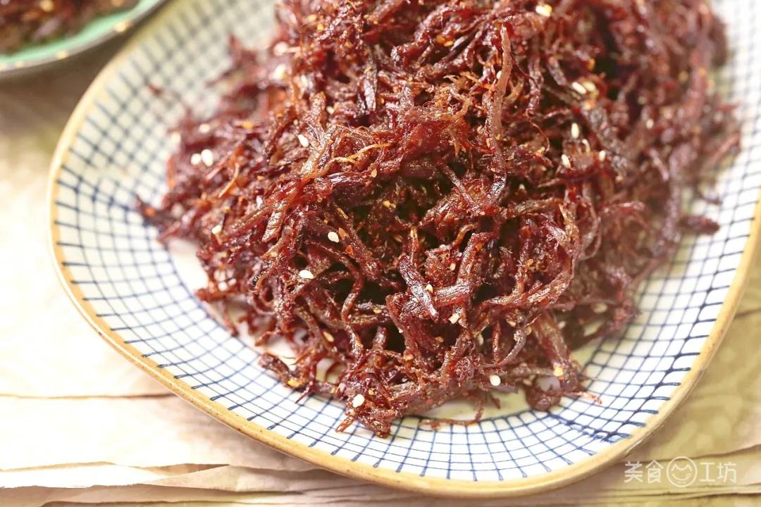 香辣爽口灯影牛肉丝,超好嚼的牛肉干吃货必备零食