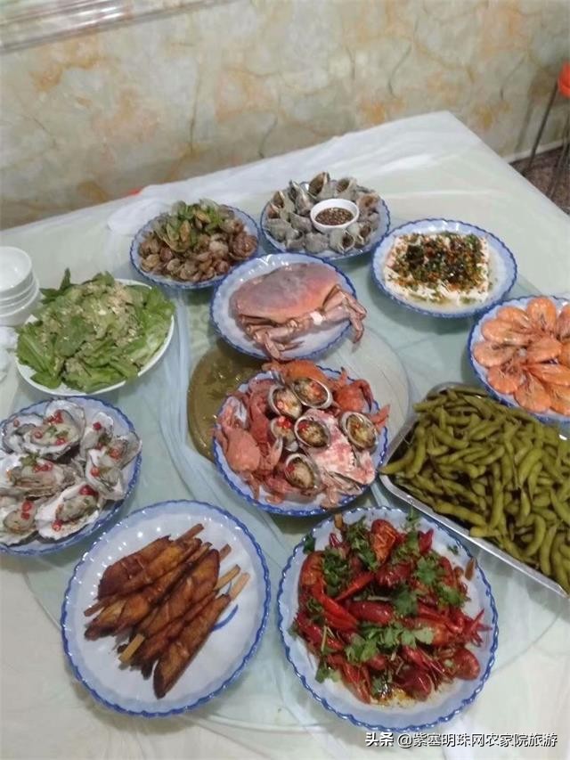 辽宁东戴河海浪轩渔家院,绥中东戴河蔚蓝海渔家院