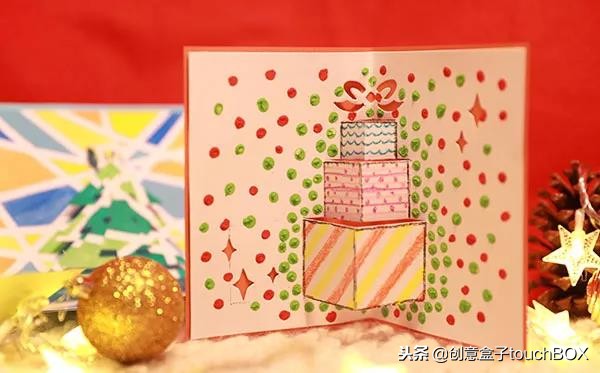 给妈妈的圣诞节贺卡立体,圣诞节贺卡手工立体封面