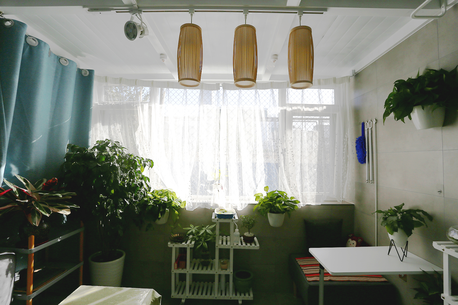 88平双阳台现代简约风格,一室一厅大阳台小户型装修老房子