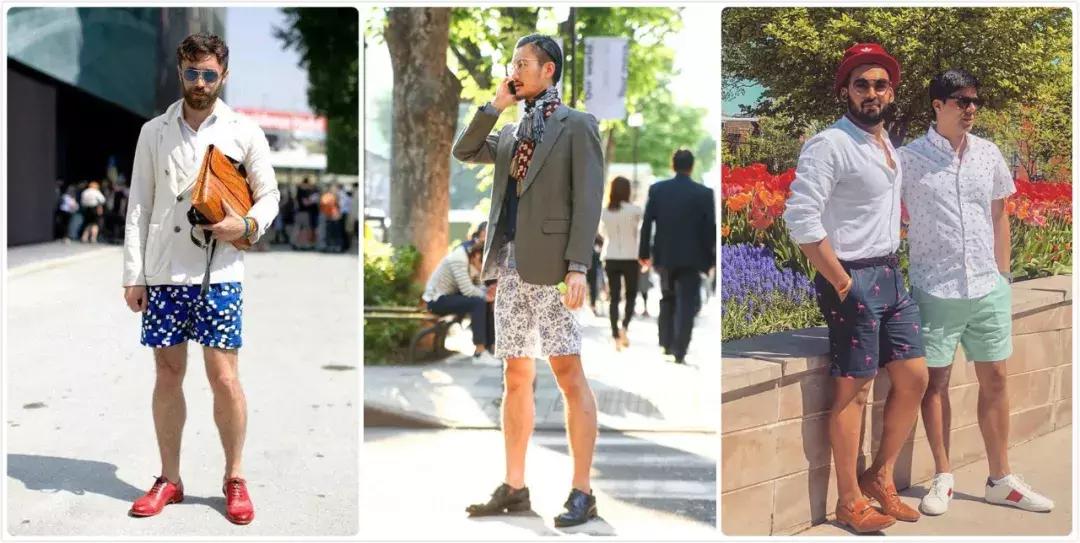 男士夏天穿短裤配什么鞋子好,舒适男士夏天休闲短裤