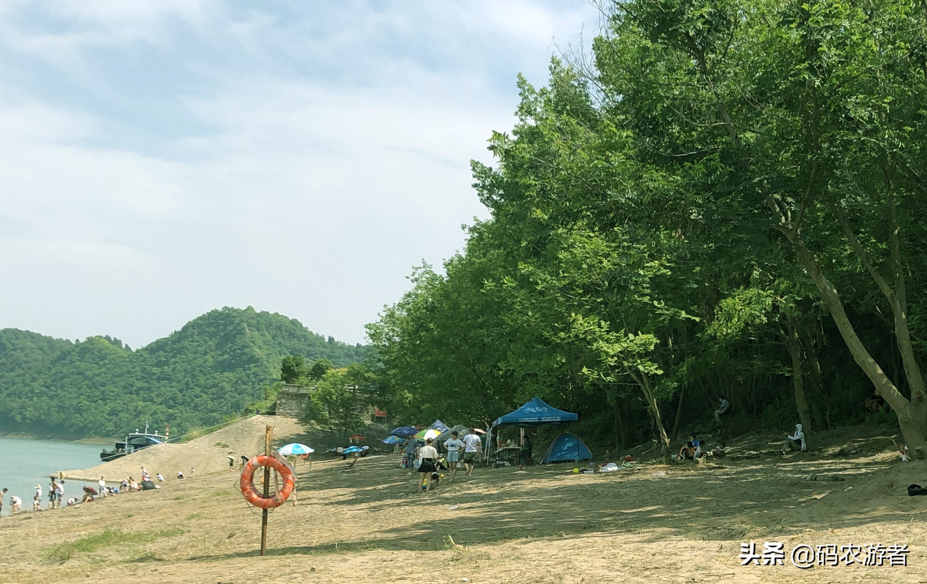 宜昌长江网红沙滩,宜昌沙滩网红地怎么去