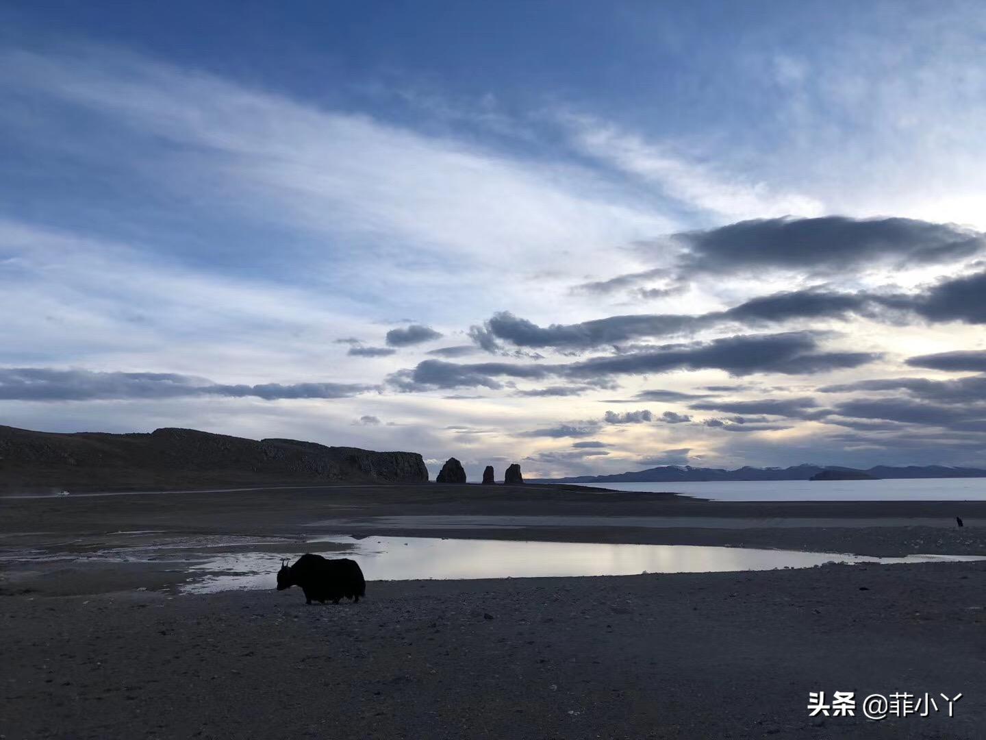 纳木措圣象天门,纳木措圣象天门全景图