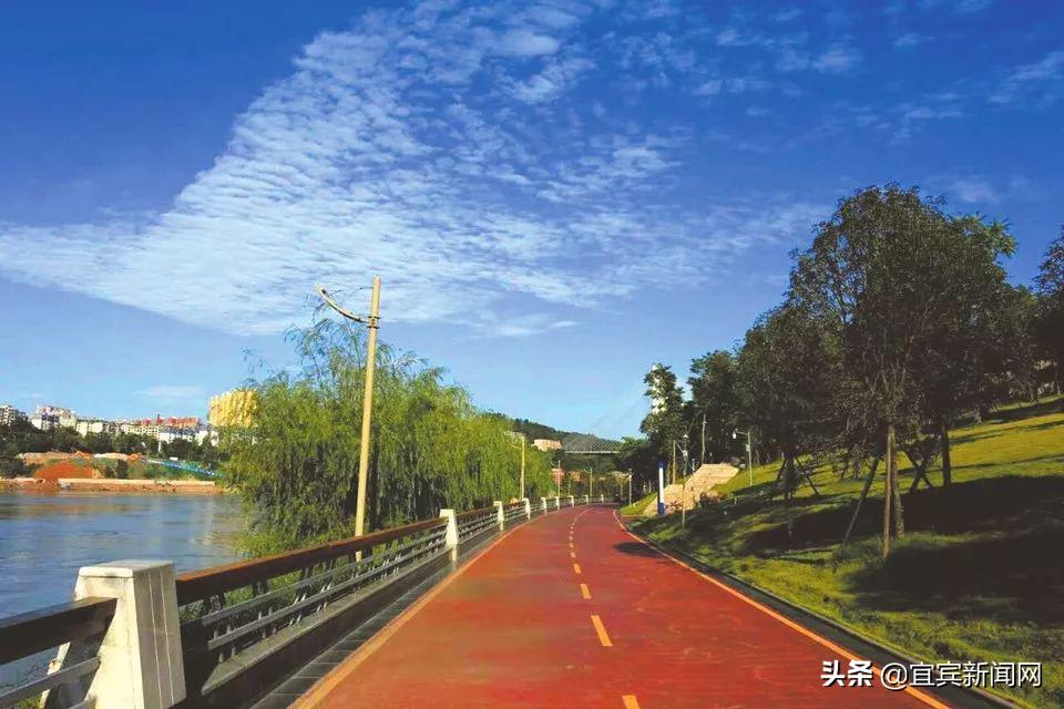 推门见绿开窗见园宜宾城市生活就是这样美好