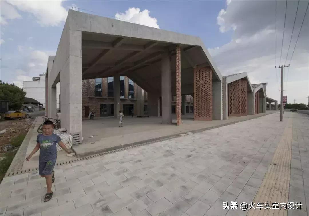 乡村布场设计,集镇改造设计效果图